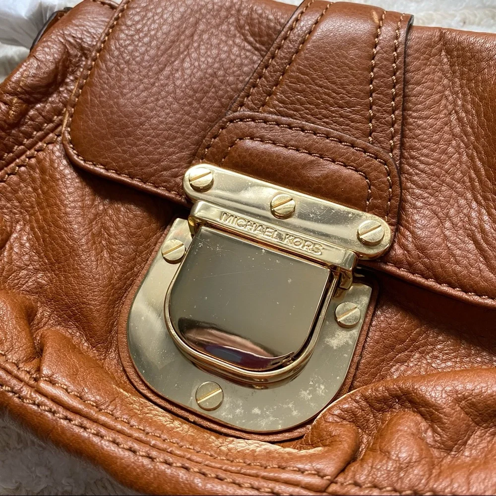 NWT Michael Kors Charlton leather crossbody
